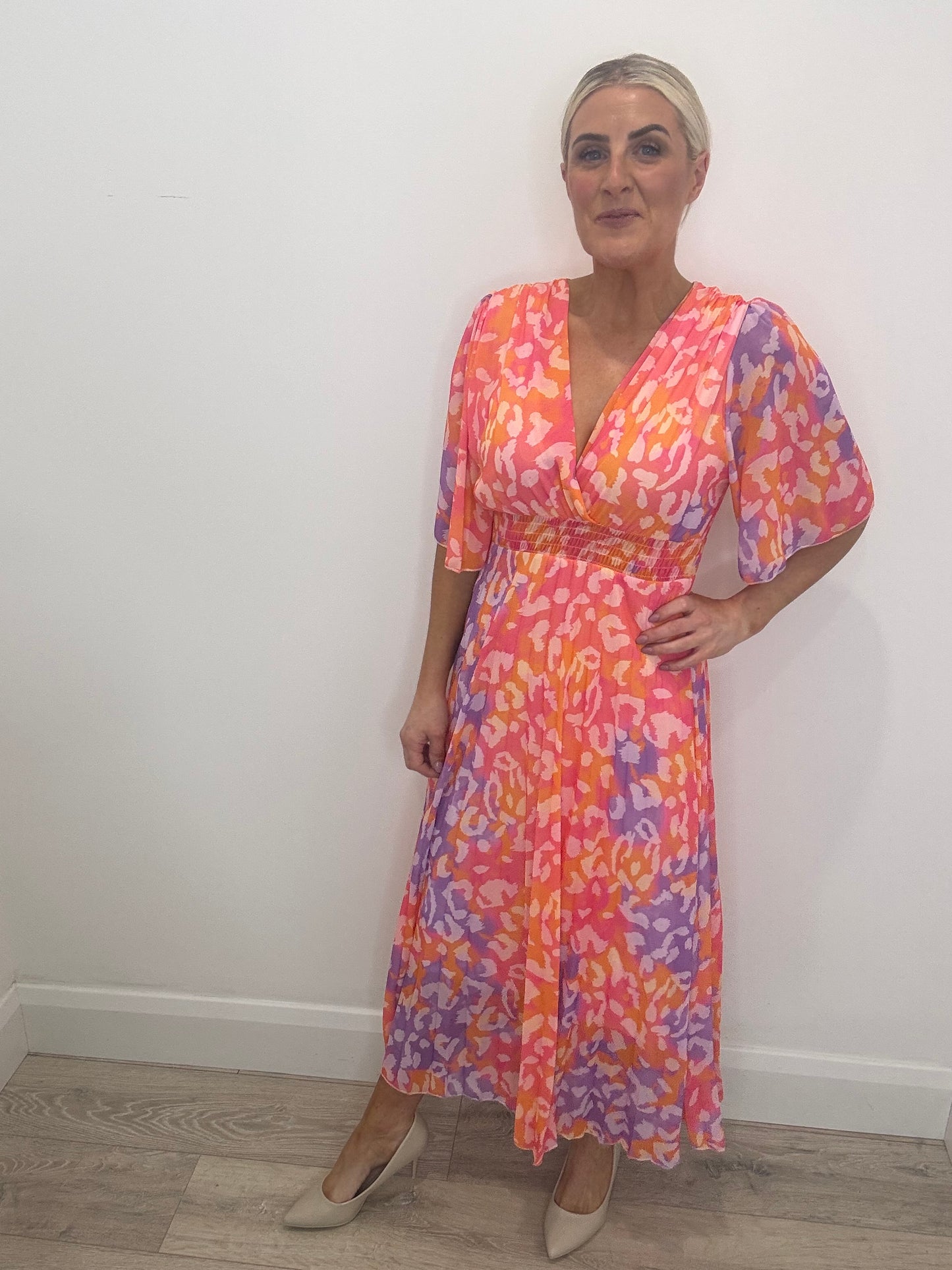 Camilla Pleated Dress