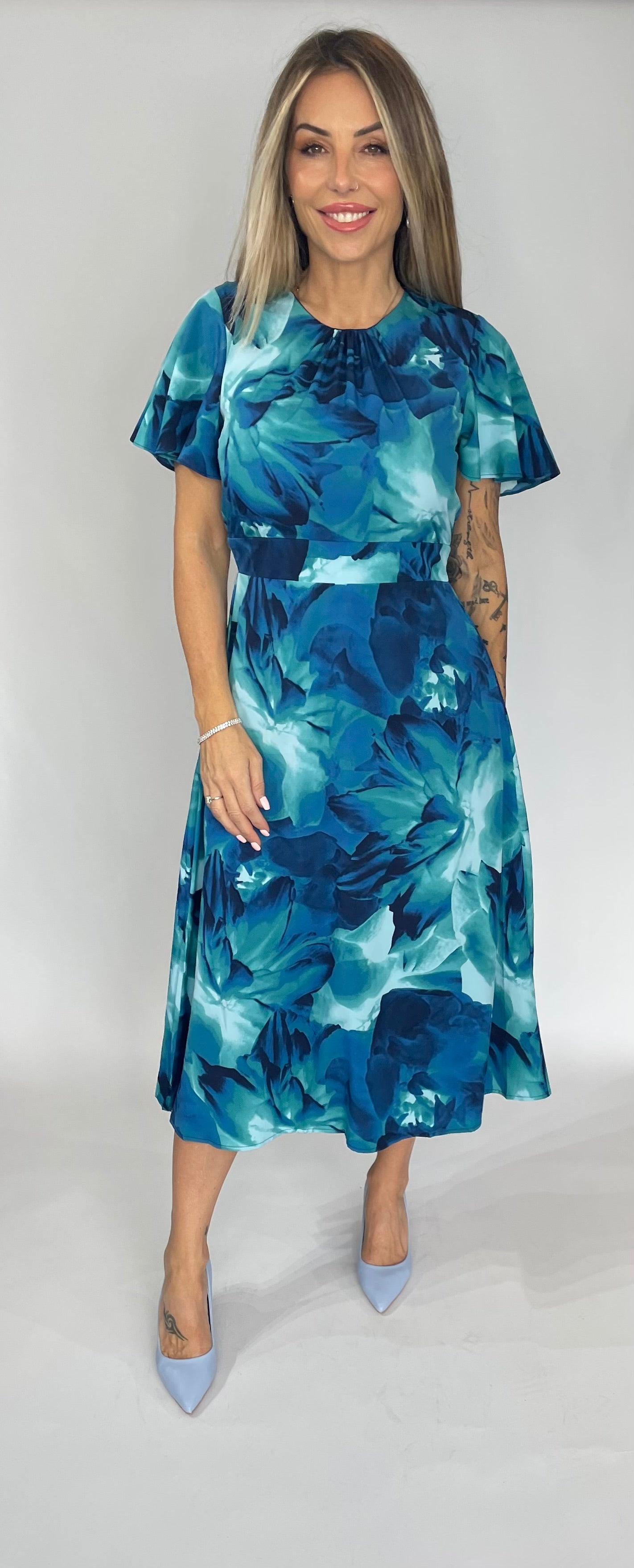 Margo Floral Midi Dress