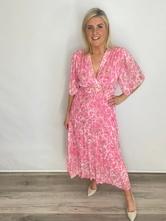 Camilla Pleated Dress