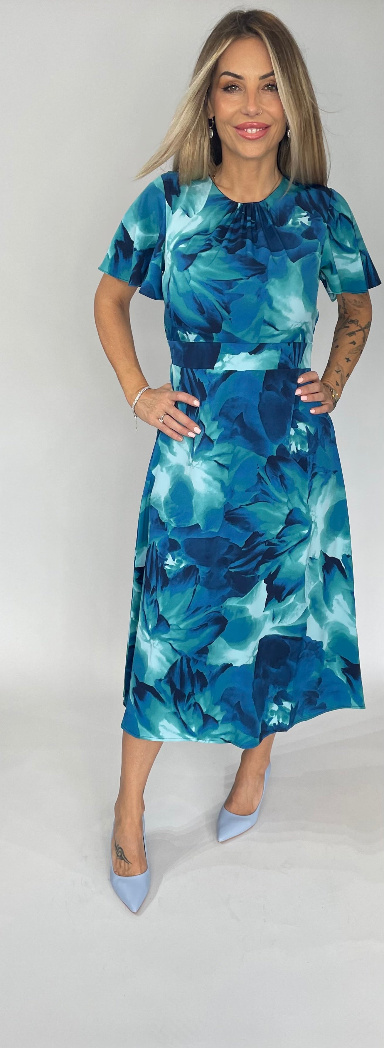 Margo Floral Midi Dress